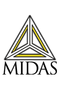 A picture of the midas logo.